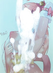 Bắn tinh lên anime